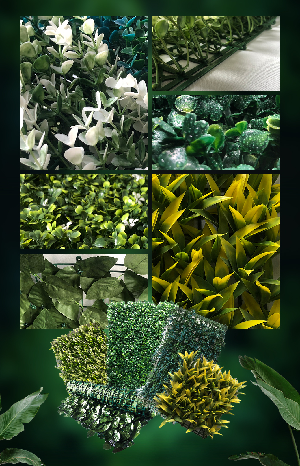 Artificial Leaves4 Folhas artificiais4