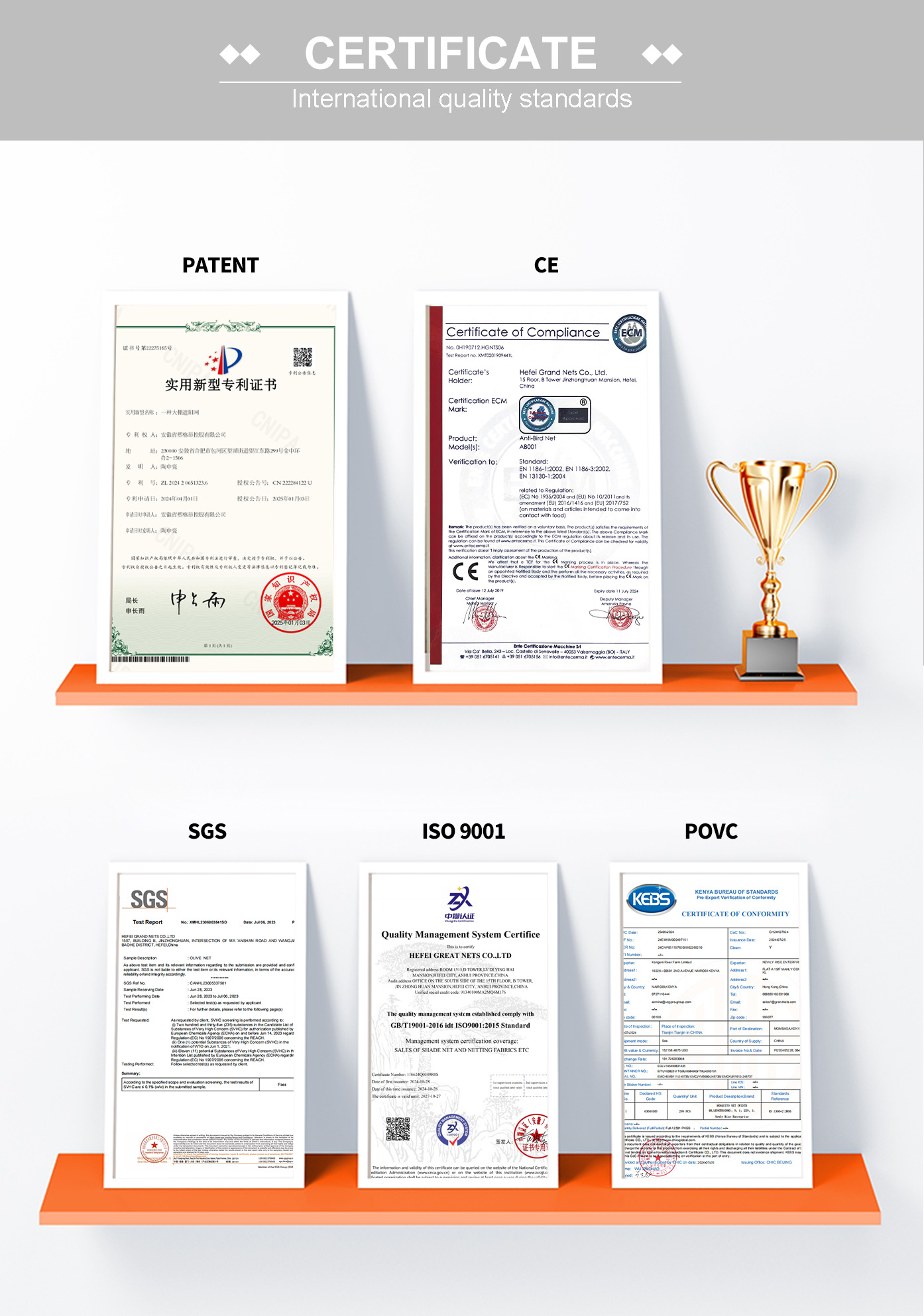 Certificates Certificados