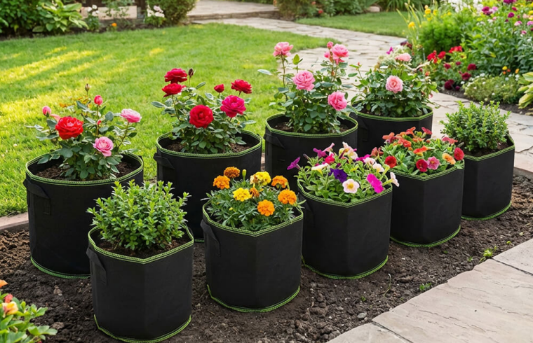 gallon plant bags sacos de plantas de galão