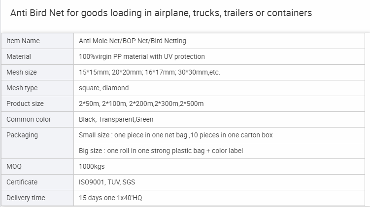 anti mole net10 rede anti-toupeira10