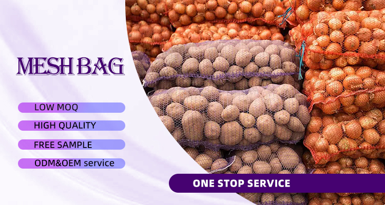 date mesh bag bolsa de malha de data