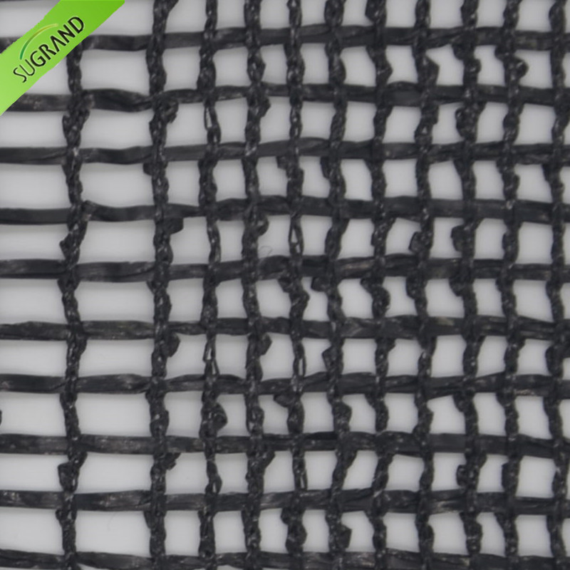 Novo estilo 70 GSM rede de granizo quadrado preto