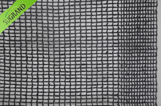 Novo estilo 70 GSM rede de granizo quadrado preto