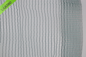 Rede anti-granizo HDPE verde/preta 31gsm