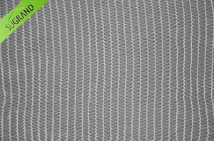 Rede transparente anti-granizo 40GSM protege as plantas