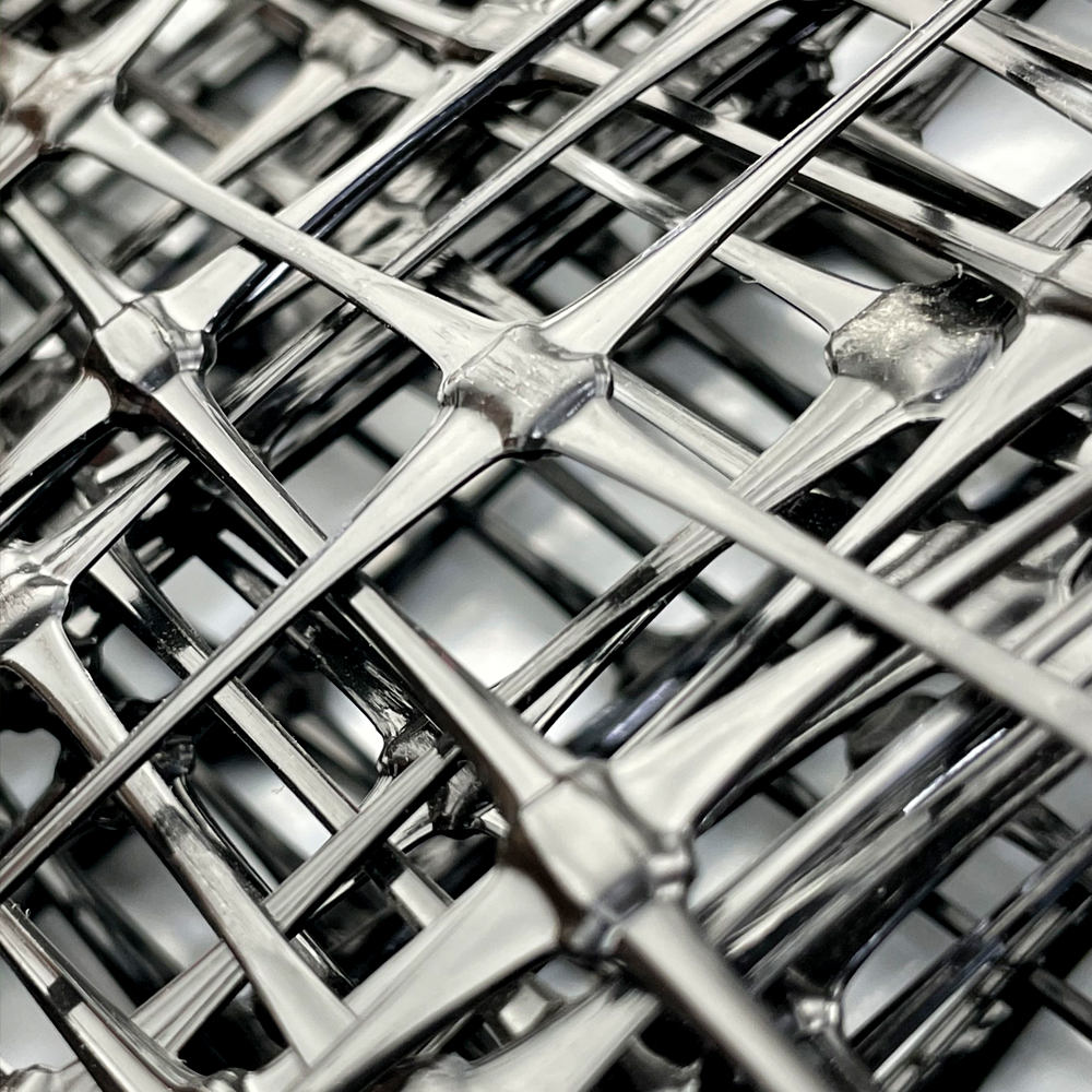 Esgrima plástica líquida esticada uv uv tratado pp netting de bop extrudado