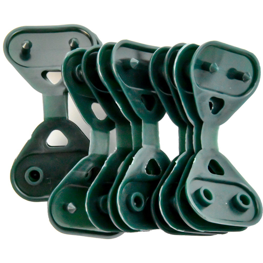 Clipe de rede de sol para soldado de plástico para Greenhouse Net Hook Shade Let Fivelel Black Clip