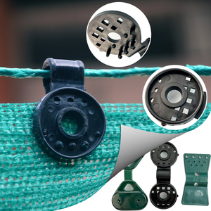 CLIPE DE PULLIPE DE CLIPE DE GARDENHONHEHHOUS PLÁSTICO CLIPS Sombra Clipes de rede