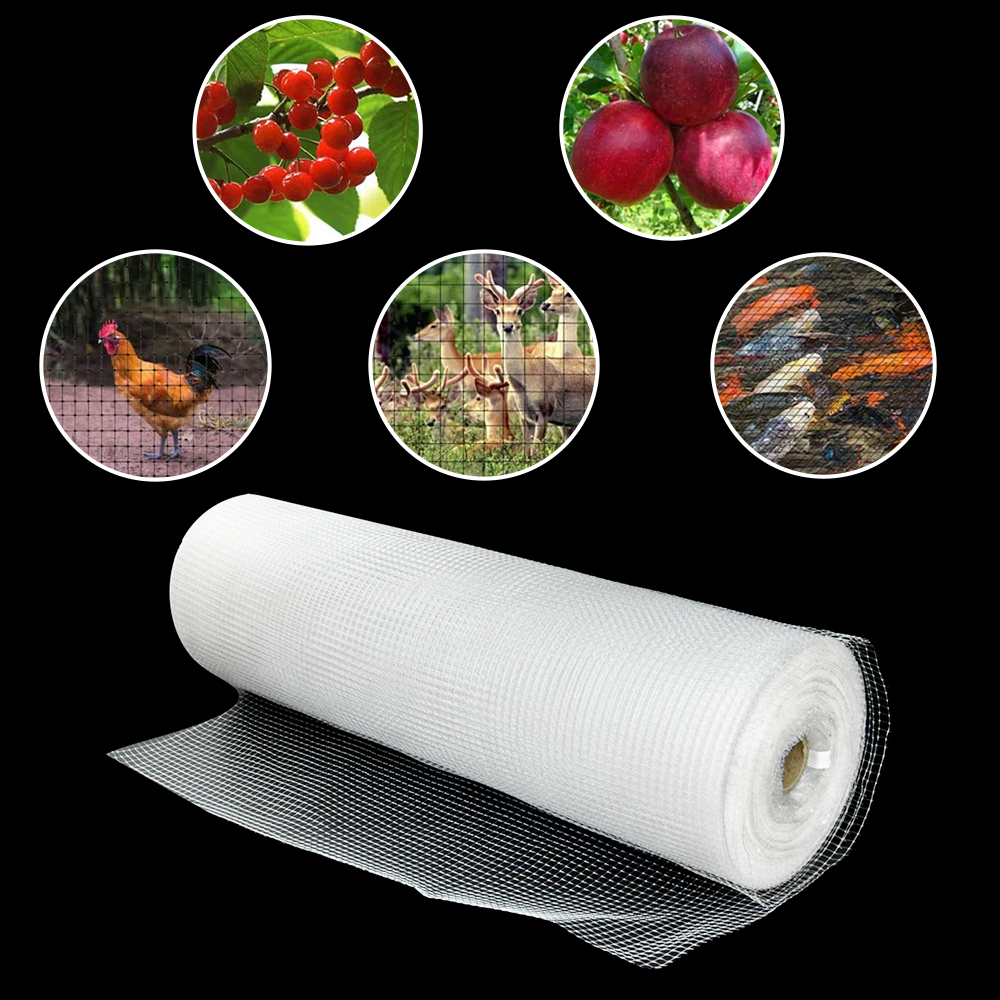 Esgrima plástica líquida esticada uv uv tratado pp netting de bop extrudado