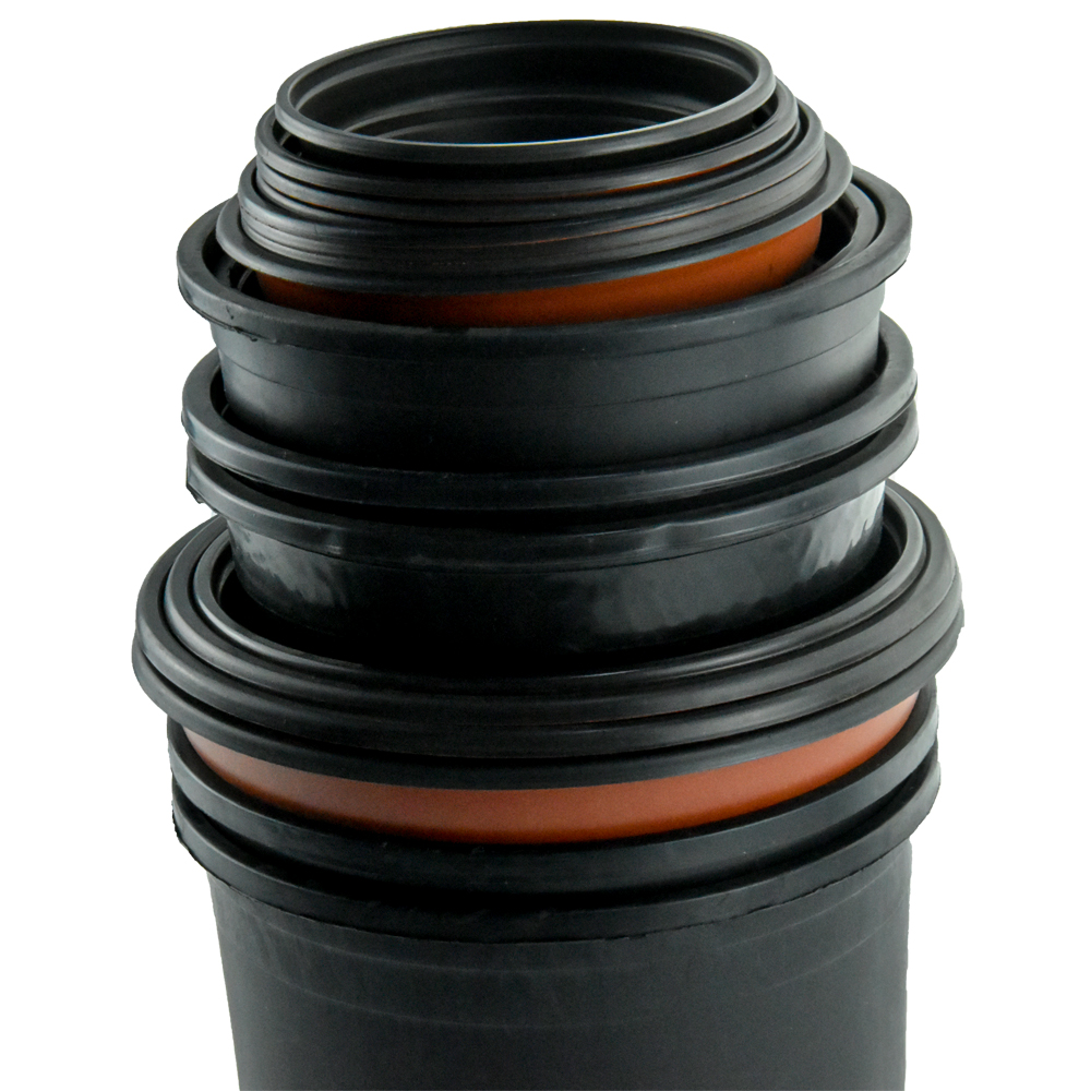 Vasos de berçário de plantas de plástico vasos de partida para vegetais no atacado