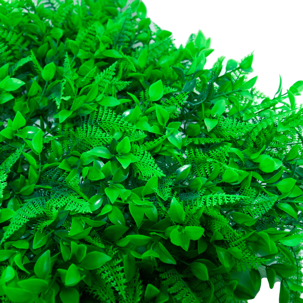  Jardim ao ar livre parede de grama verde de plástico de plástico UV UV