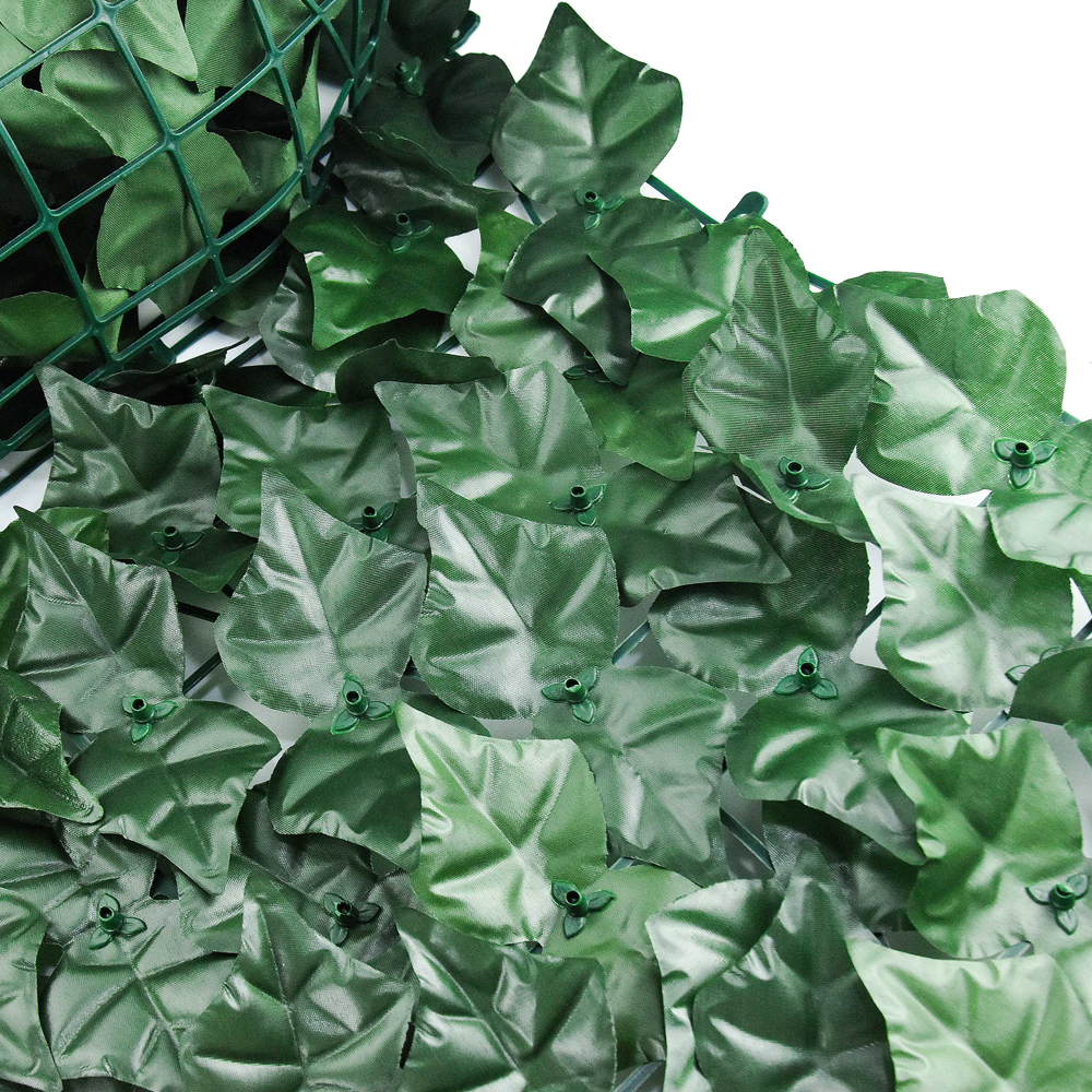 Painéis de folhagem falsa parede artificial de planta de grama verde para decoração de jardim