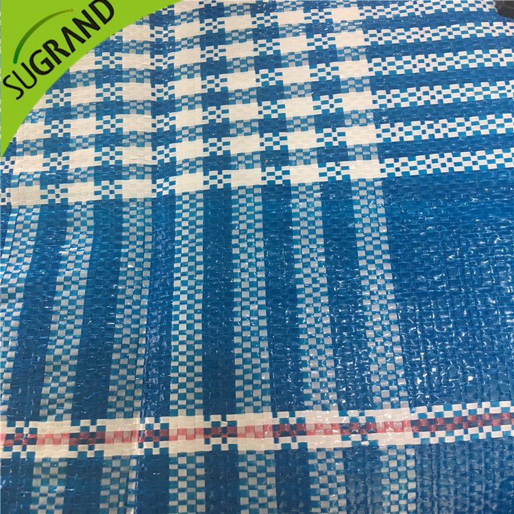 Cobertura de solo branca/azul/vermelha 100gsm para jardins