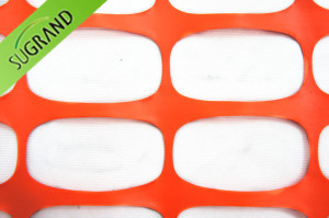 HDPE 110GSM Orange Safety Fence Net
