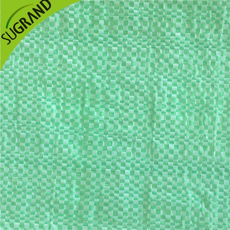 Cobertura do solo branca e verde de 90gsm para jardins