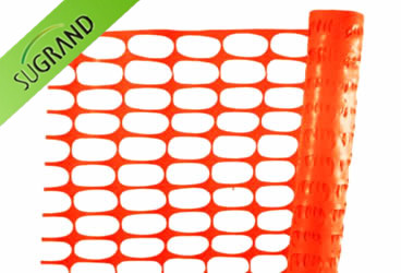 HDPE 110GSM Orange Safety Fence Net