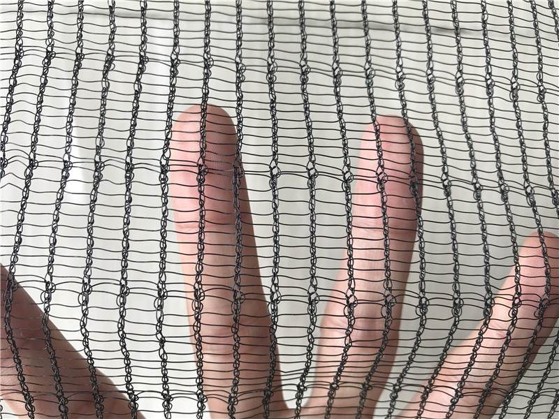 Rede antiabelha mono preta nova HDPE+UV para agricultura