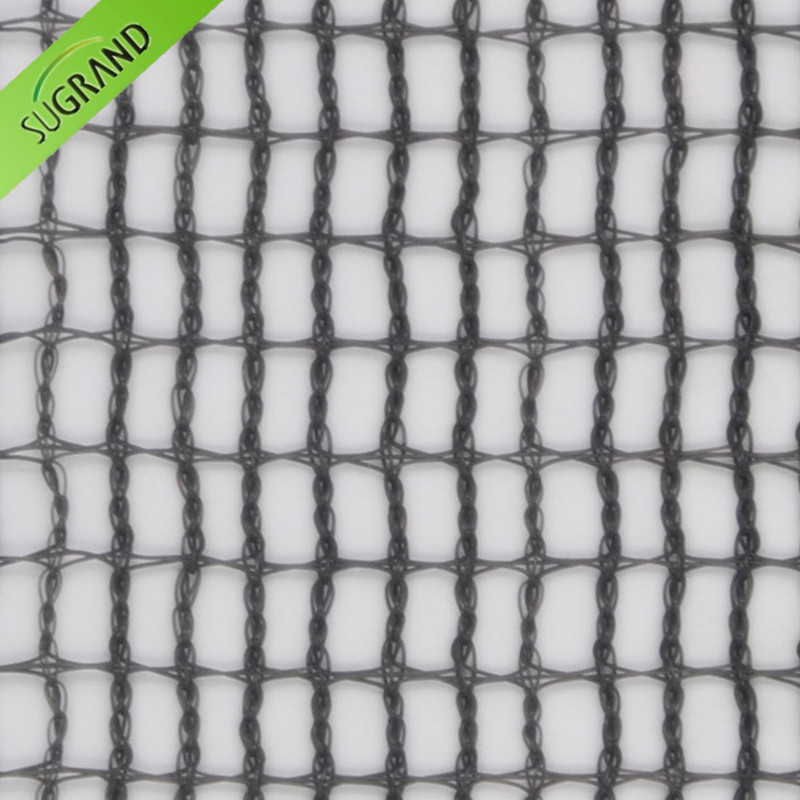 Rede de azeitona preta quadrada de 18,6 kg/rede de colheita