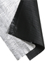 Ourdoor Black Knited Aluminum Foil Shade