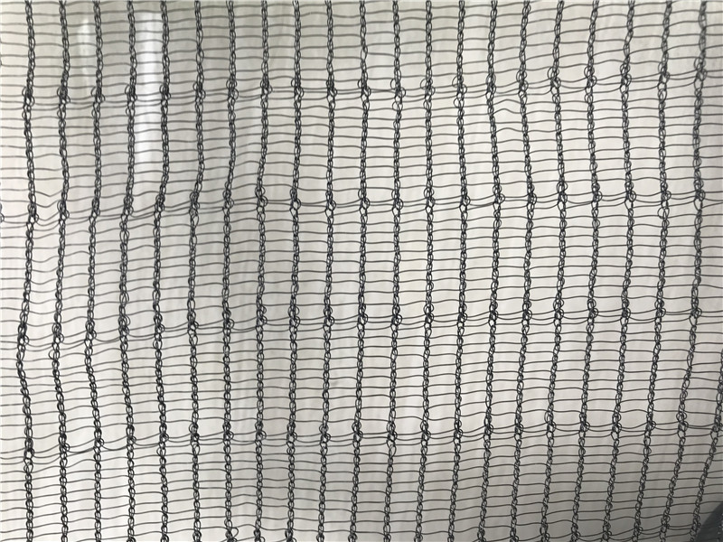 Rede agrícola de proteção UV HDPE 50GSM preta anti-abelha