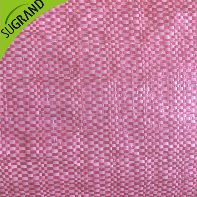 90GSM White/Red Grass Tapete para plantas