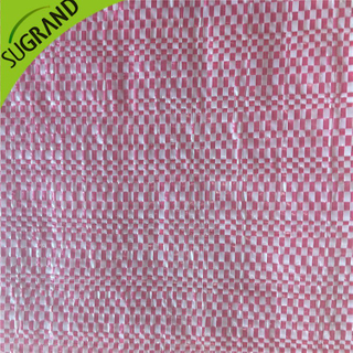 90GSM White/Red Grass Tapete para plantas