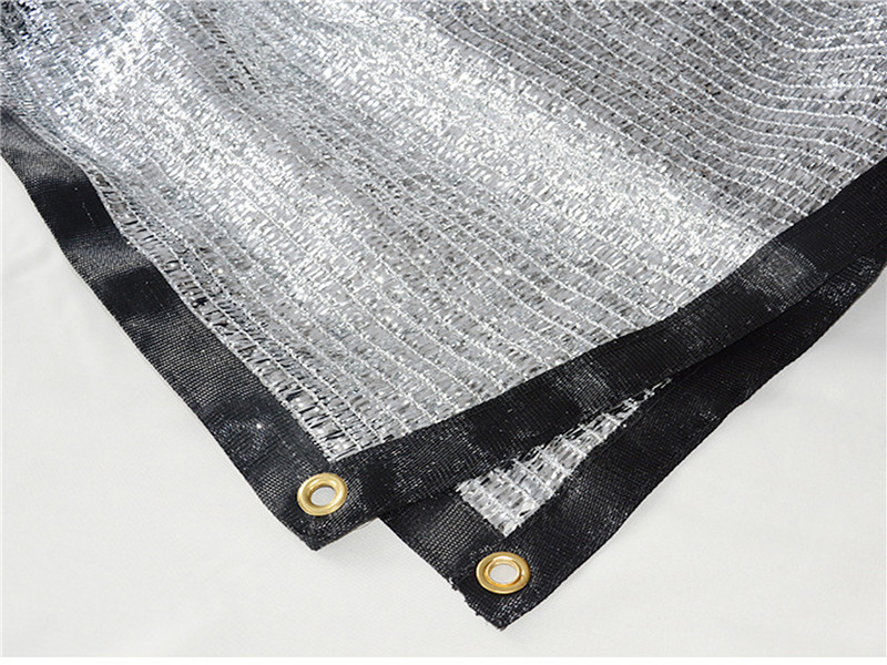 Rede de sombra de alumínio de controle de calor interno