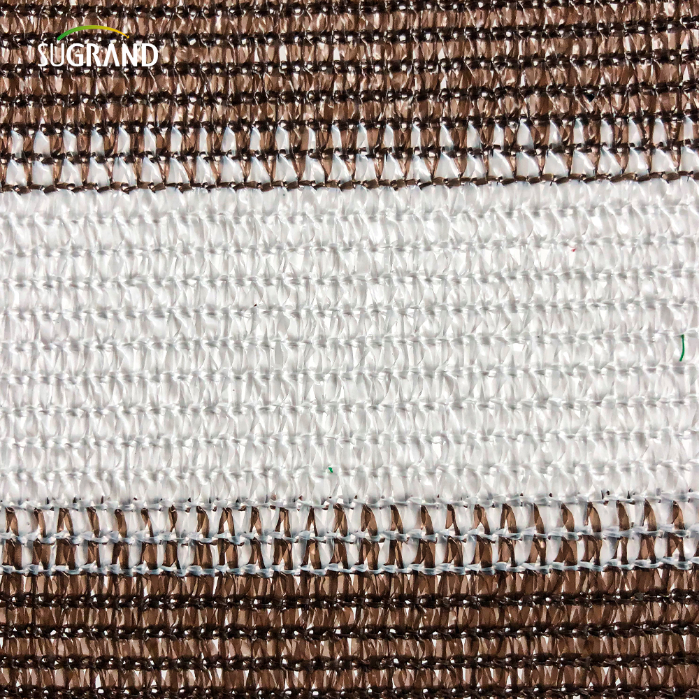 HDPE Tamanho personalizado de trabalho fino de fio plano Varanda Proteção de vento Rede de proteção contra o vento