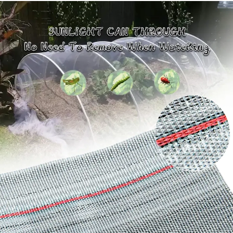 Guia para redes anti-insetos para estufas