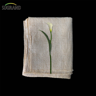 Rede de sombra agrícola de plástico preto estabilizado UV