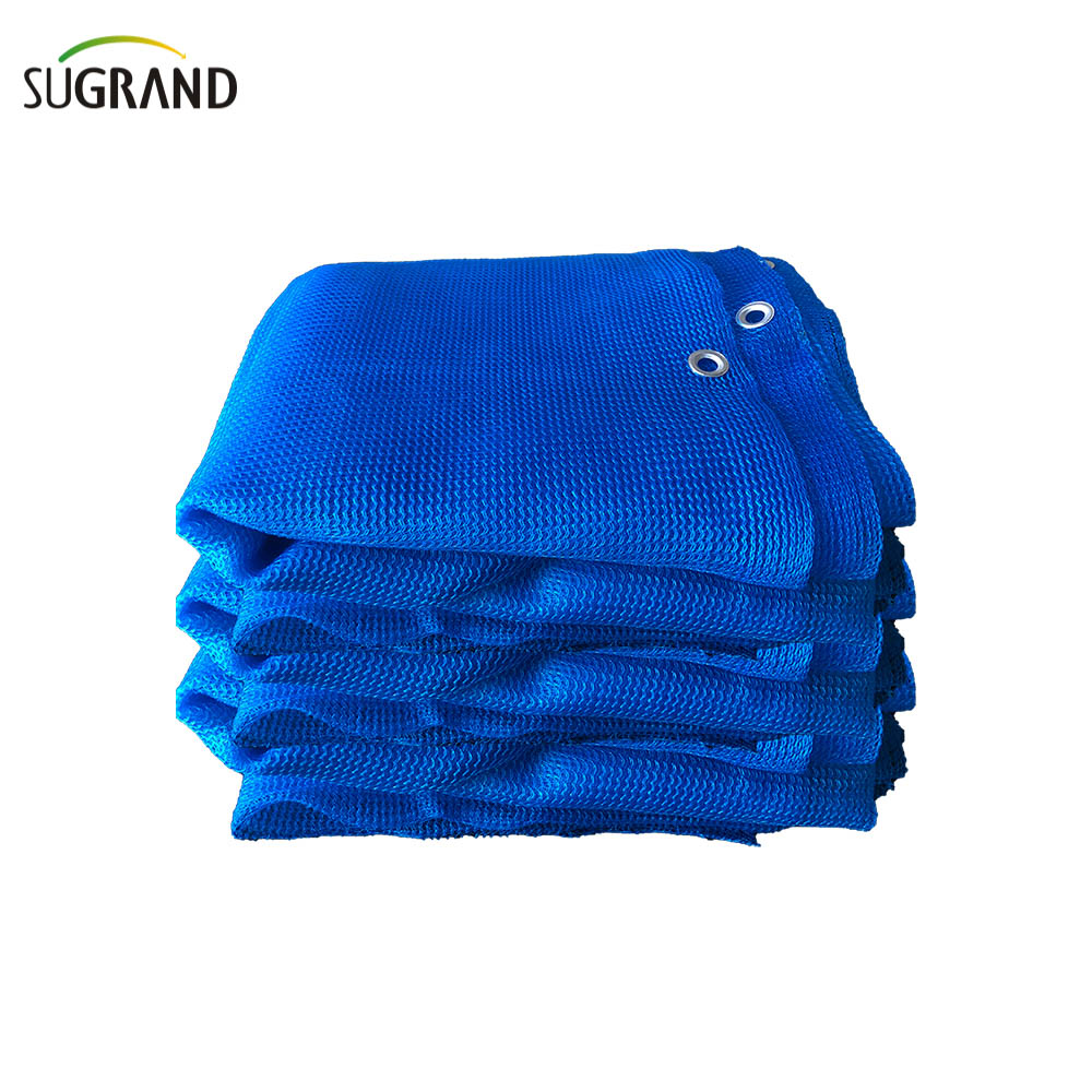 HDPE Construction Staffolding Net Blue Building Safety Net 