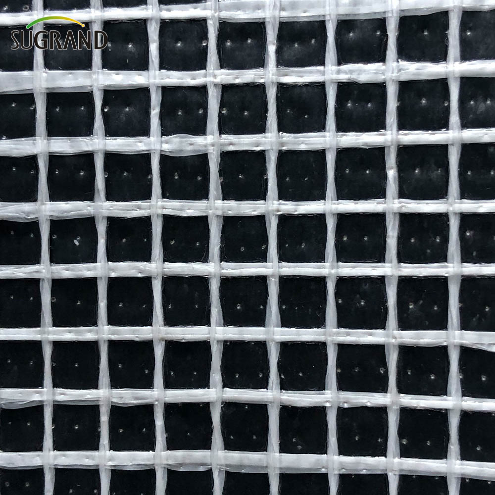 Malha de malha à prova de fogo de PVC branca malha de malha de malha de pE pE