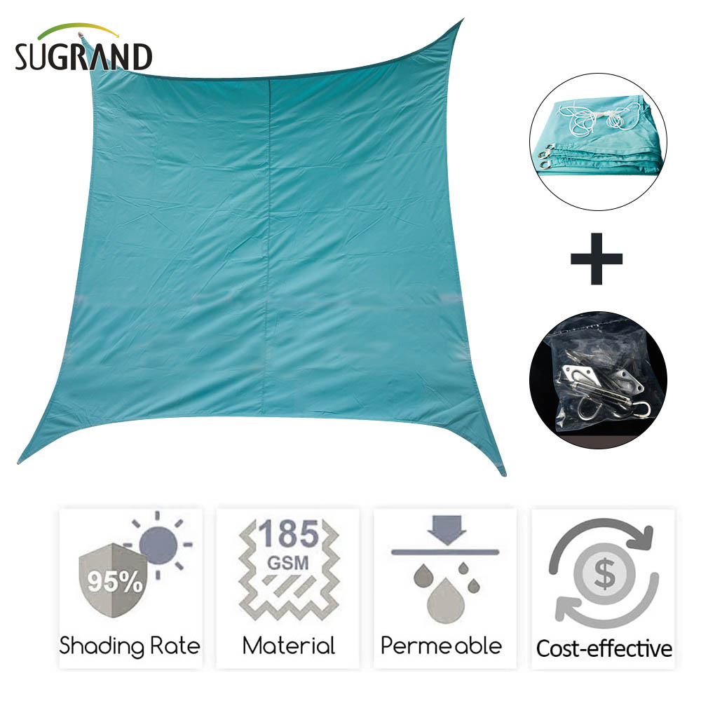 Pano de sombra 10x20 Shade Sail Azul Shade Sails