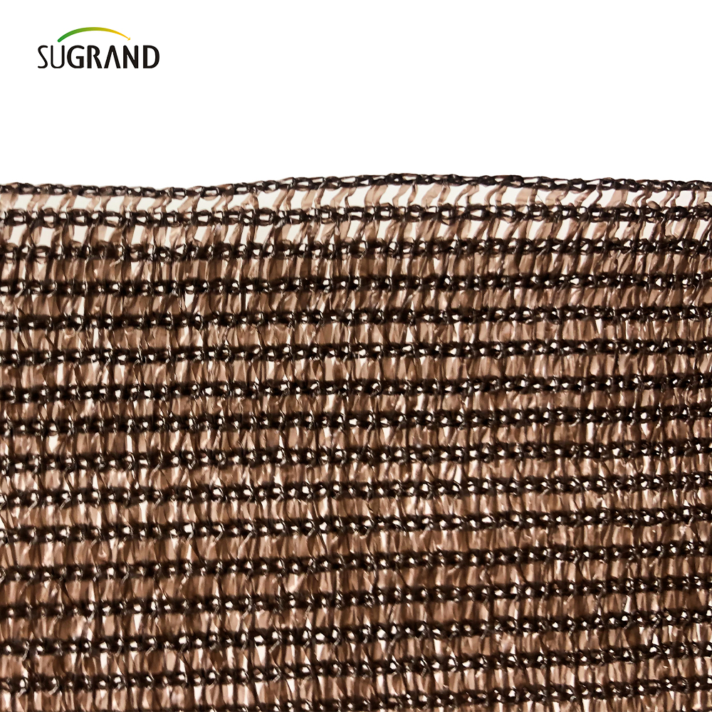 HDPE Tamanho personalizado de trabalho fino de fio plano Varanda Proteção de vento Rede de proteção contra o vento