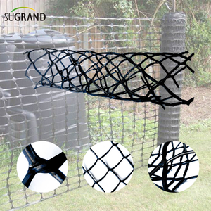 Rede esticada quadrada de plástico de malha esticada de bop