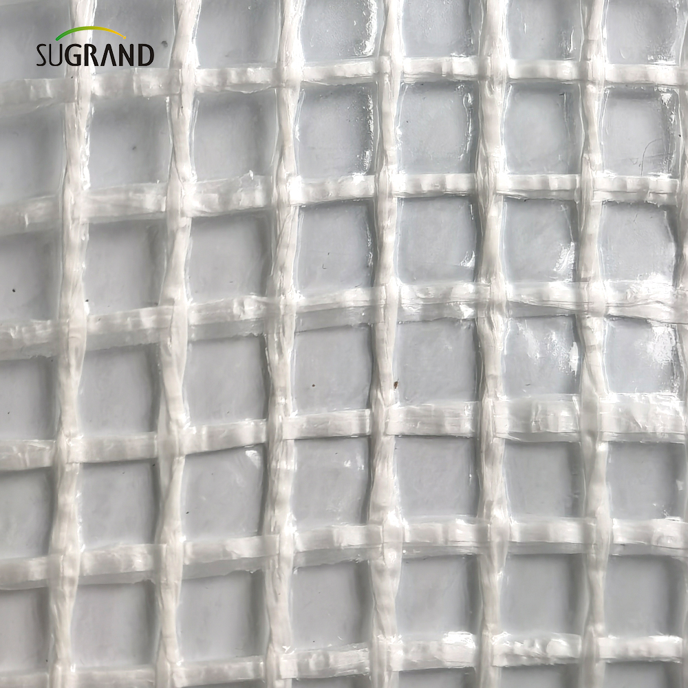 600g Bedage Clear 2*45m/3*45m Redação de chapas de andaimes brancos retardados de incêndio