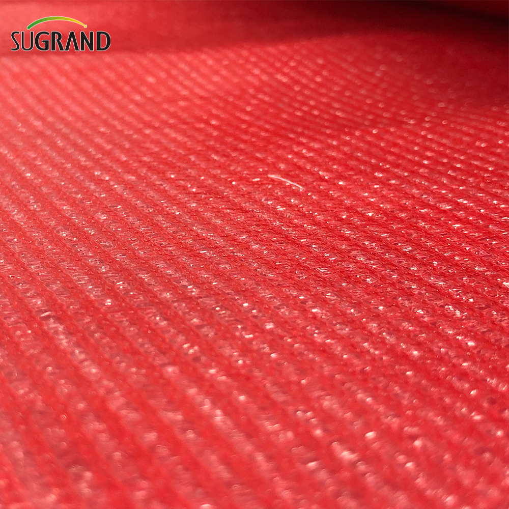 Colorido malha d'água de malha de malha na rede de sombra agrícola