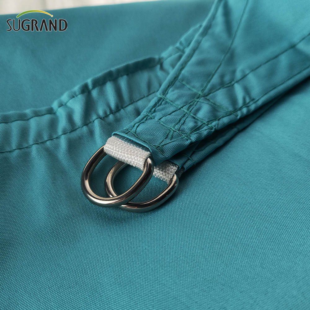 100% Virgin HDPE Anti -UV Green Sun Shade Sail Outdoor 