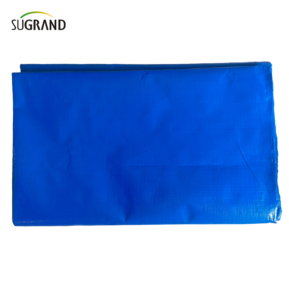 Fabricante de alta resistência Blue d'água à prova d'água azul Tarpaulina de PVC 