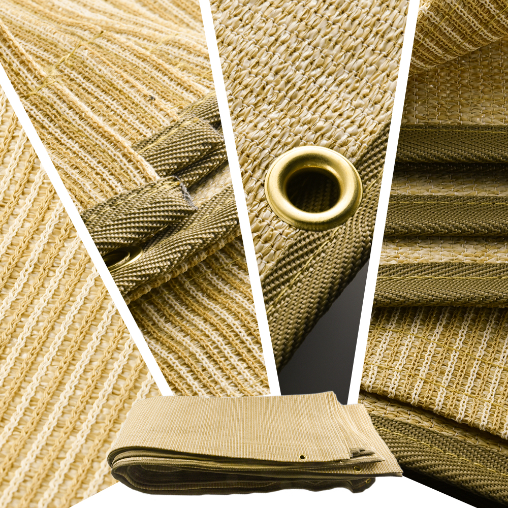 Vela de sombra personalizada para jardim de pérgola ao ar livre