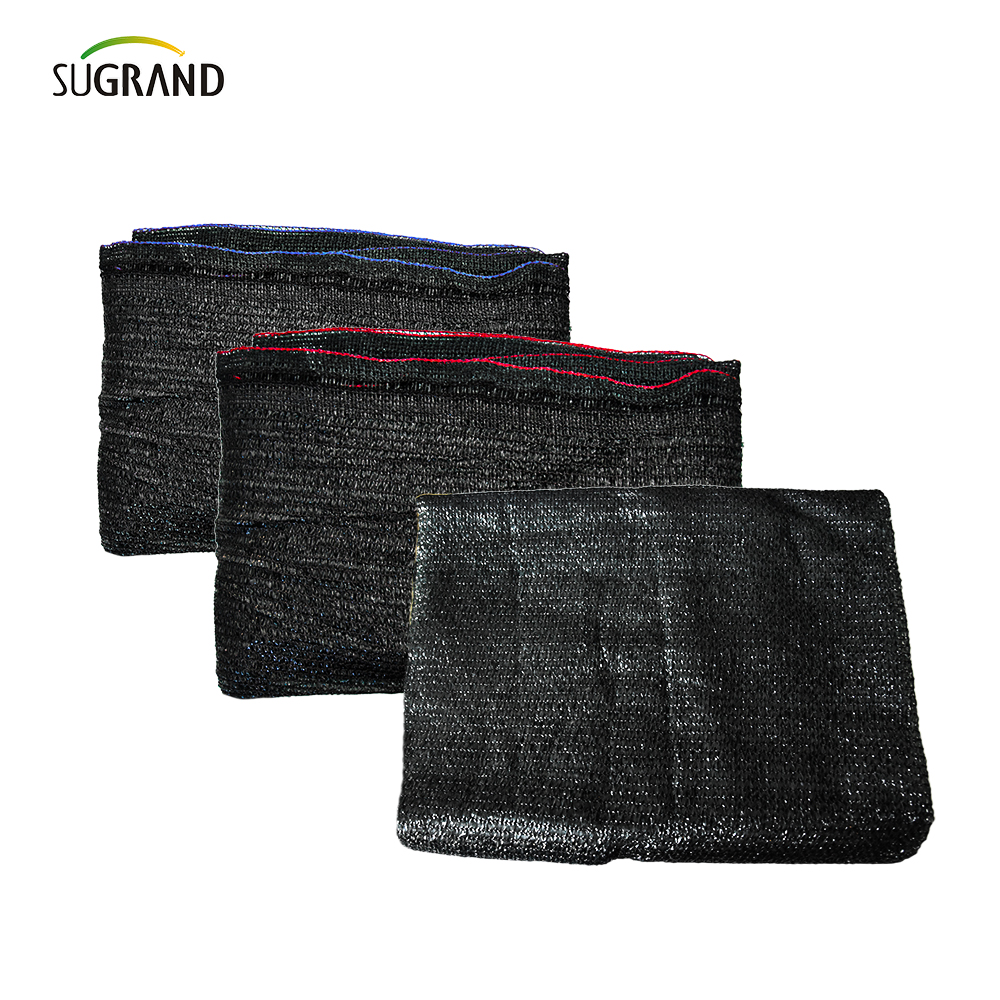 80GSM Green e Black Six Aunchas Shade Net