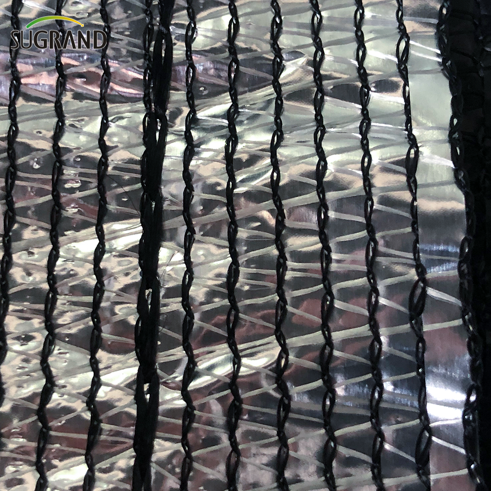 5% UV Black Out Ploth Aluminium Shade Net para o mercado da Tailândia 