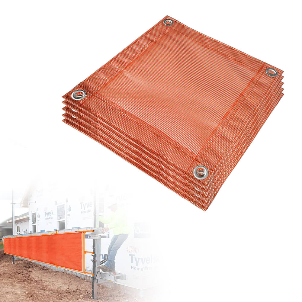 Rede de segurança retardante de fogo Rede de andaime contra incêndio