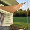 Novo Virgin HDPE Anti -UV Sun Shade Sail Twning Outdoor Triangle