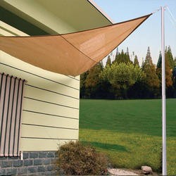 Novo Virgin HDPE Anti -UV Sun Shade Sail Twning Outdoor Triangle
