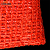 38 G/M Fita Duas Agulhas Red Shade Net HDPE Sun Shade Net 