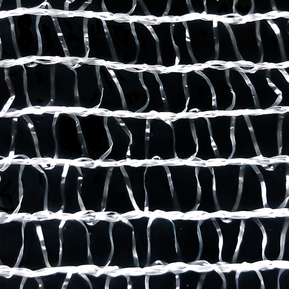 Rede de paletes brancos de malha de malha de plástico de polietileno