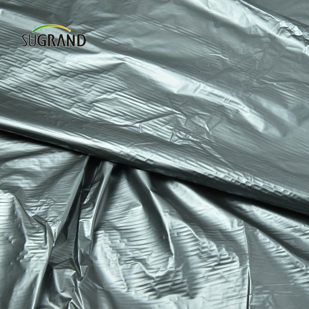 China Manufactory Prata Preto LLDPE Filme Plástico Agrícola para Estufa