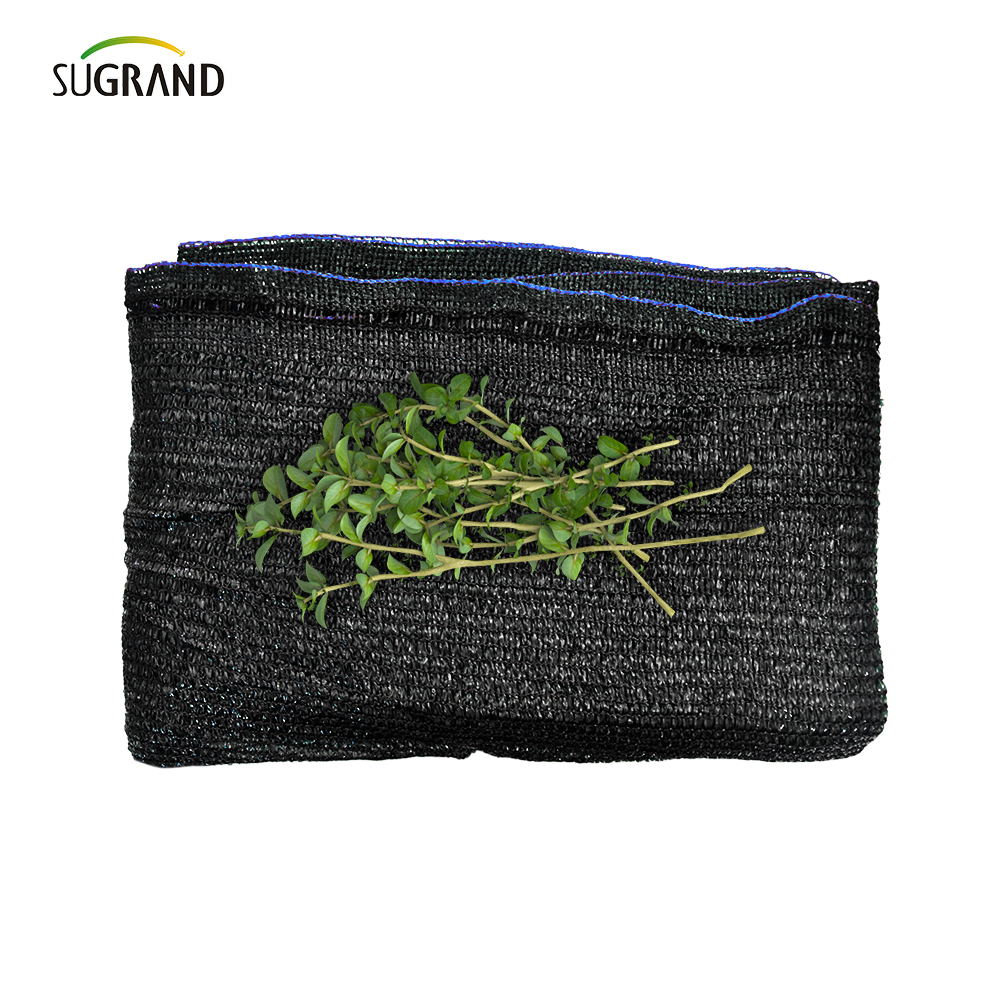 80GSM Green e Black Six Aunchas Shade Net