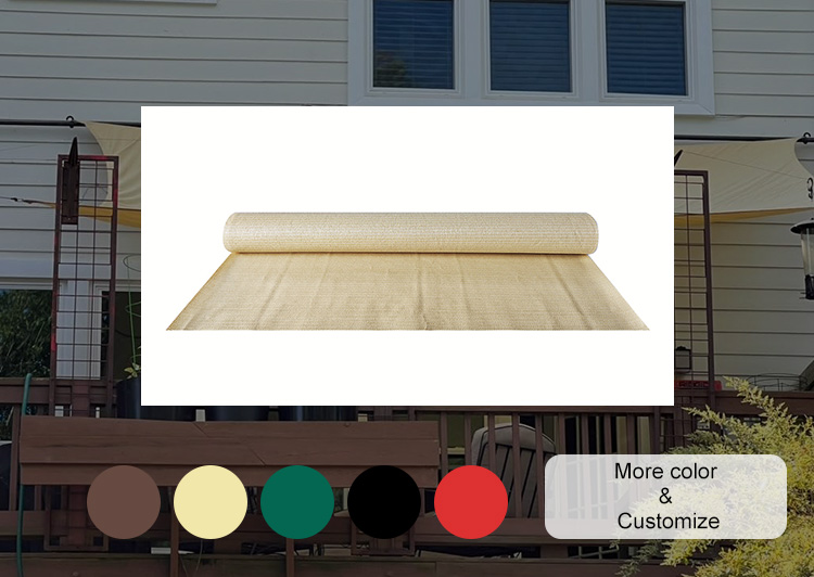 tecido de sombra &agrave; prova d'&aacute;gua